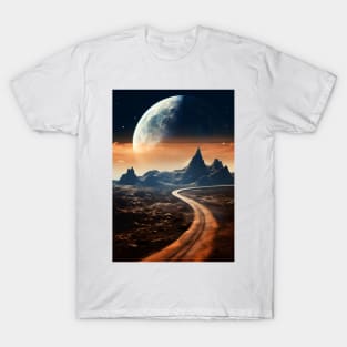 Cosmic Horizons - Vintage Art T-Shirt